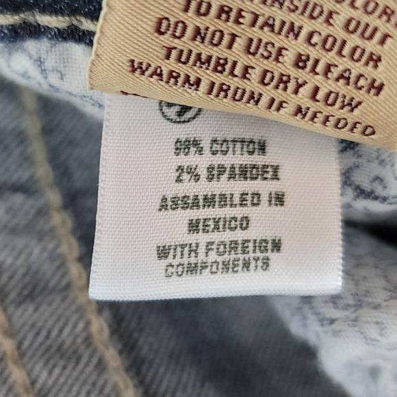 Big Star Maddie Mid Rise Fit Distressed Whiskering Bootcut Jeans 27R - Picture 6 of 7